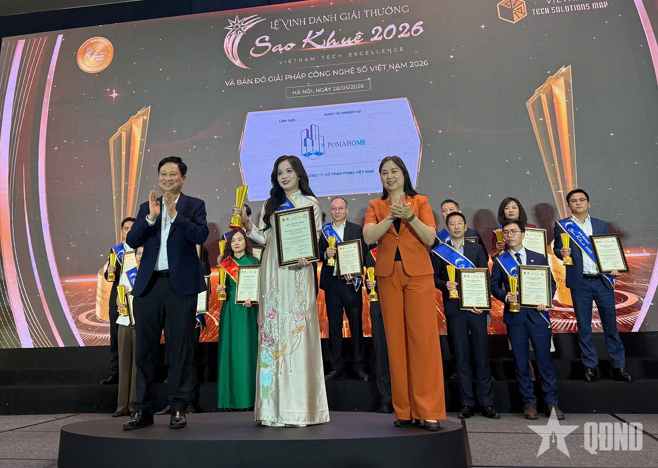 Trao Giải thưởng Sao Khuê và công bố Bản đồ giải pháp công nghệ số 2026